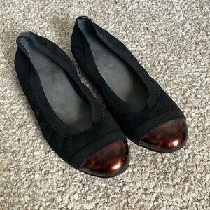 Stuart Weitzman Cap Toe Ballet Flat